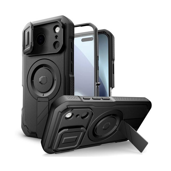 Tech-Protect Kevlar MagSafe Apple iPhone 17 Pro Max Black