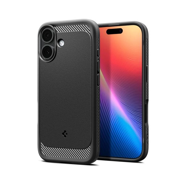 Spigen Rugged Armor Mag MagSafe Apple iPhone 17 Black