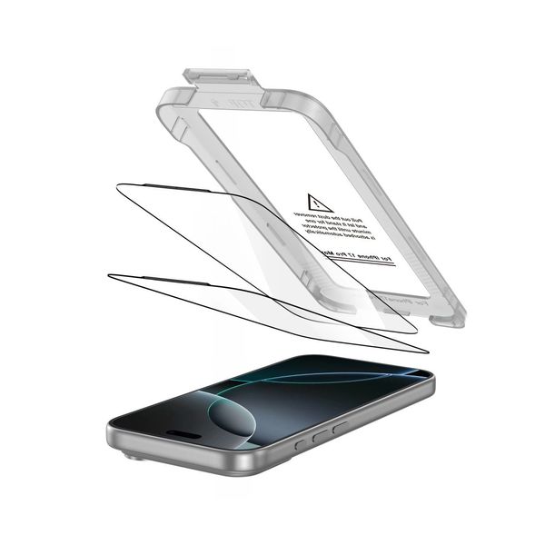 Tech-Protect Quick Set+ Apple iPhone 17 Pro Max Black (2-Pack)