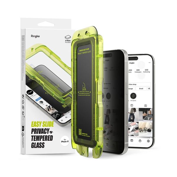 Ringke Easy Slide Apple iPhone 17 Pro Max Privacy (2 Pack)