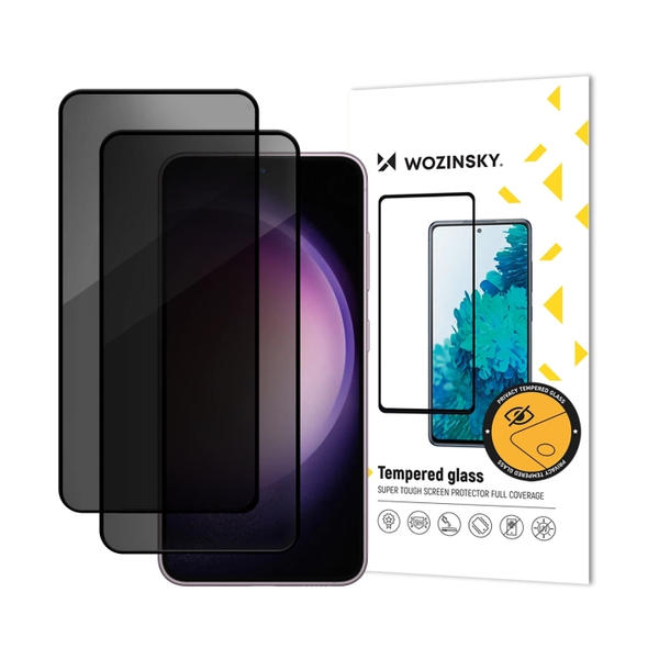 Wozinsky Privacy Tempered Glass for iPhone 17 Pro Max (2-pack)
