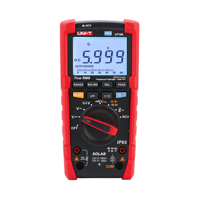 UNI-T - UT196 1700V DC True RMS Professional Multimeter – Solar Pro