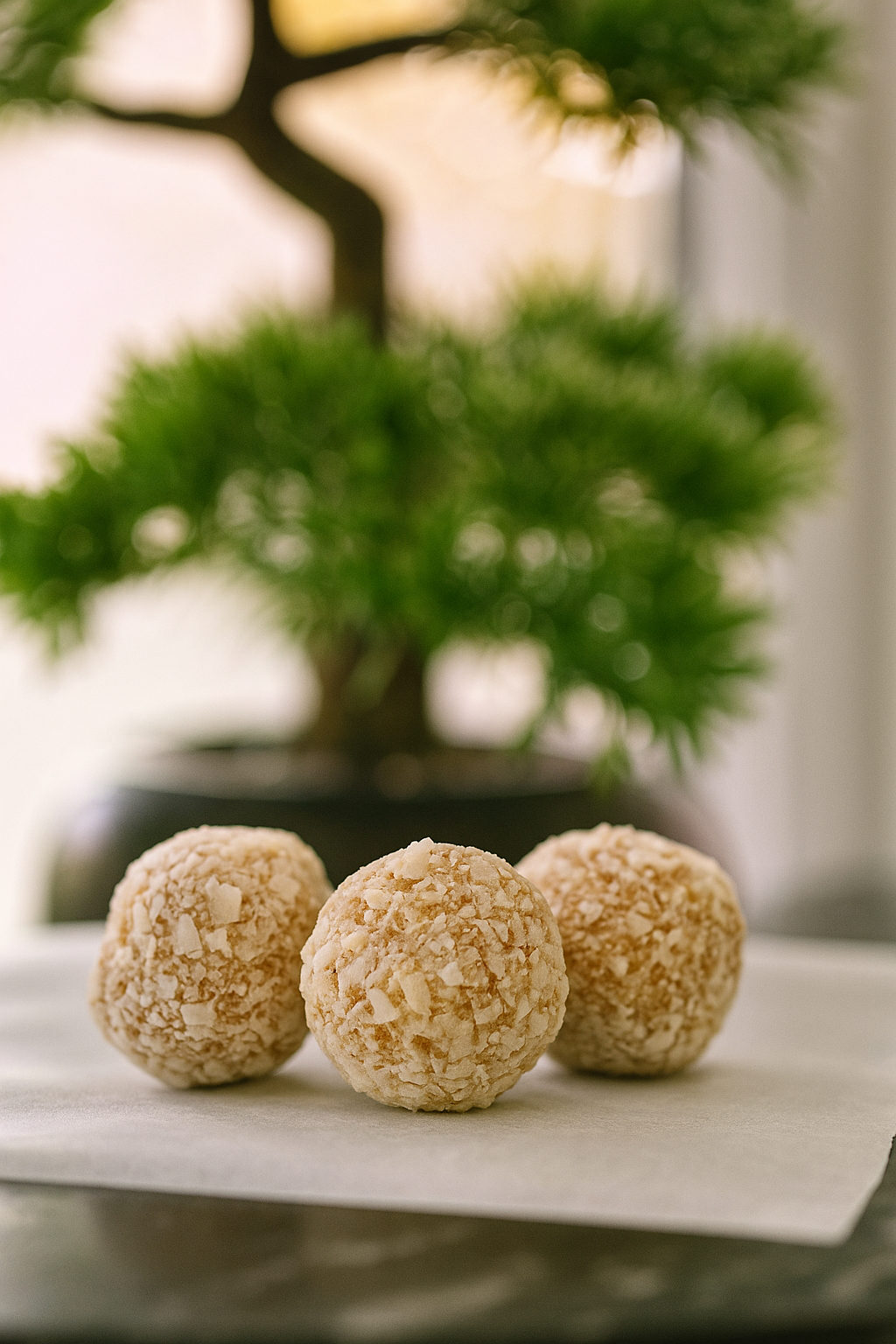 Strawberry bliss balls - 3 pcs- Snacks