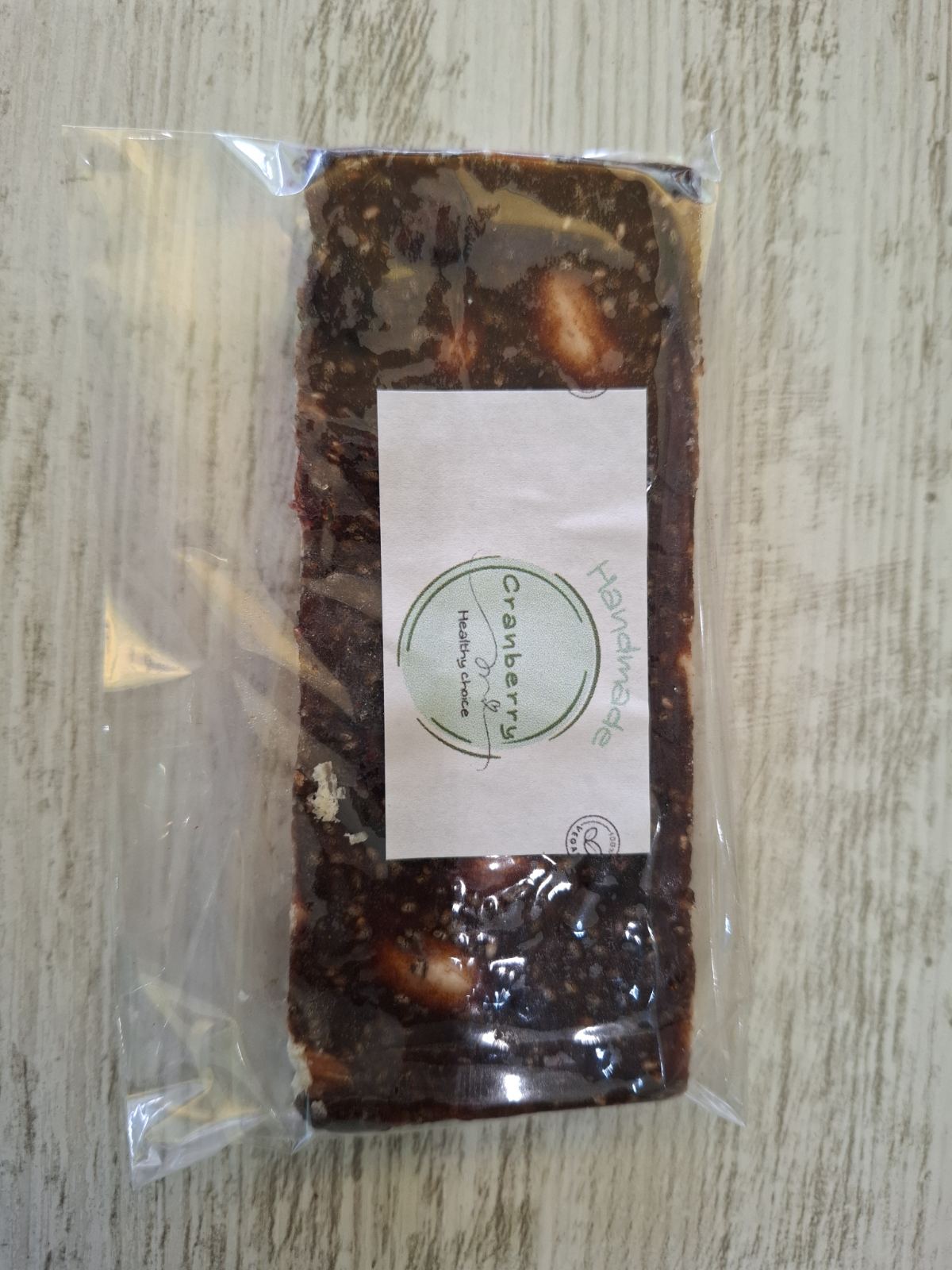 Cranberry almond bar - 70 gr.