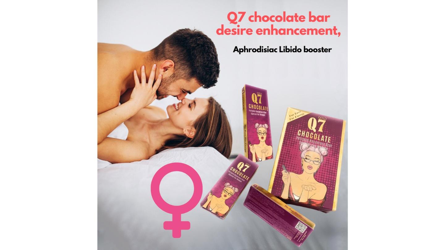 Σοκολατα Gold Q7 για την αυξηση της γυναικειας επιθυμιας – 1 τεμαχιο 25g
