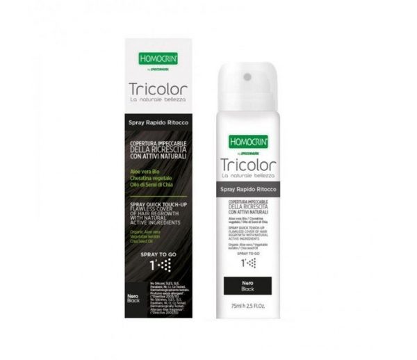 Homocrin Tricolor Black, Hair Spray, 75ml