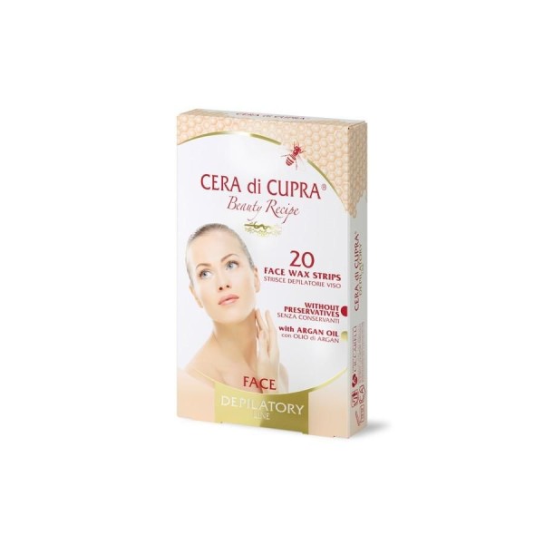 Cera Di Cupra Face Wax, Strips, 20