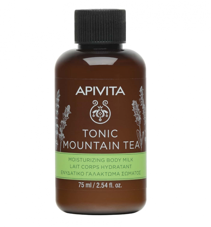 Apivita Mini Tonic Mountain Tea, Body Milk