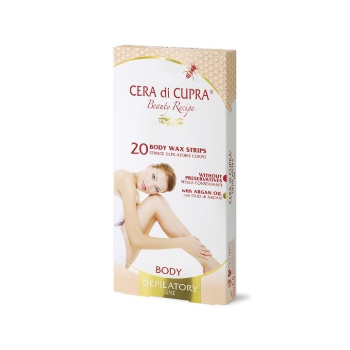 Cera Di Cupra Body Wax, Strips, 20