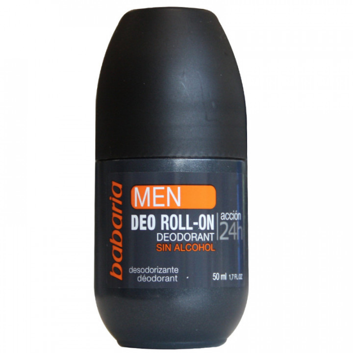 Babaria Men 24H, Deo Roll On, 50ml