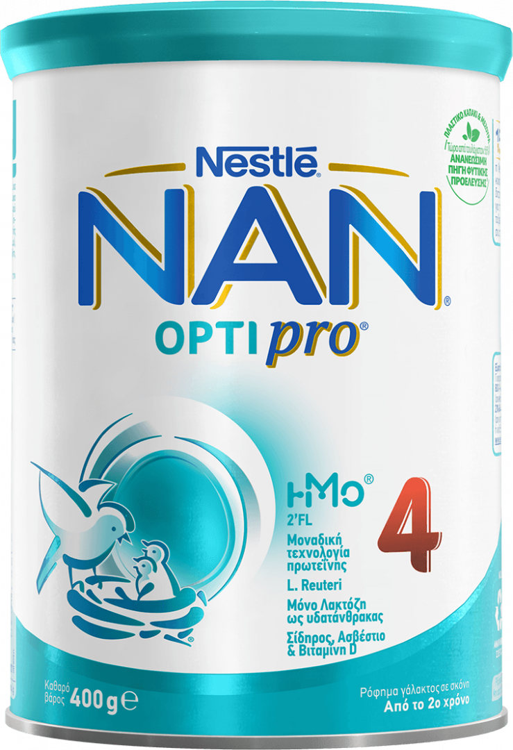 Nan Optipro 4, Milk, 400g x 2years+