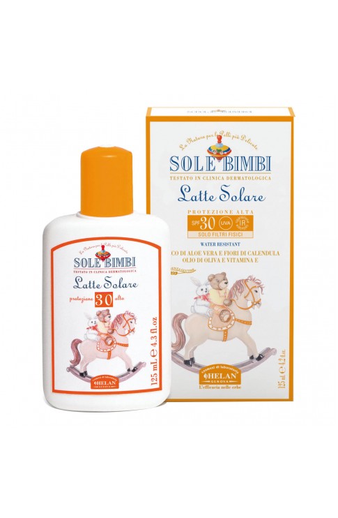 Sole Bimbi Baby Sun Care Spf30, Milk, 125ml x offer1+1free