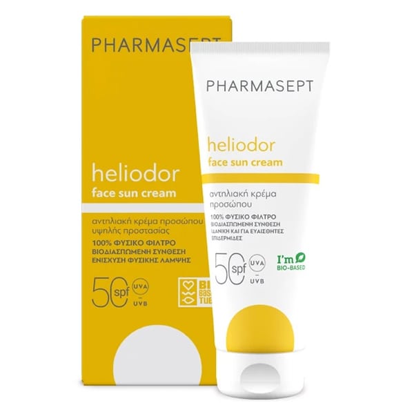 Pharmasept Heliodor Spf 50 Face Cream 50 Ml, Sun Cream