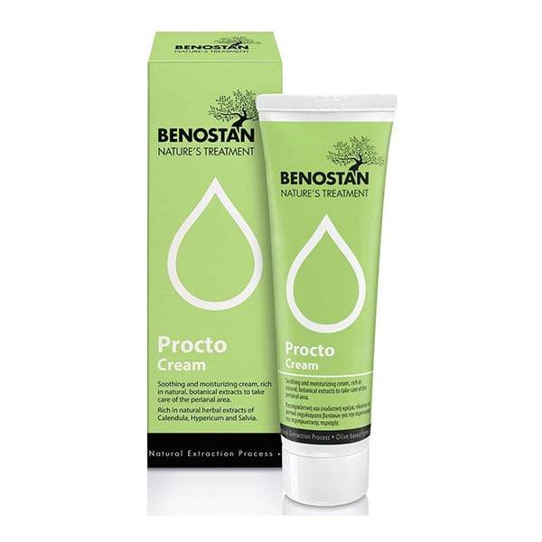 Benostan Procto Hemorrhoids Soothing & Moisturizing, Cream, 28gr