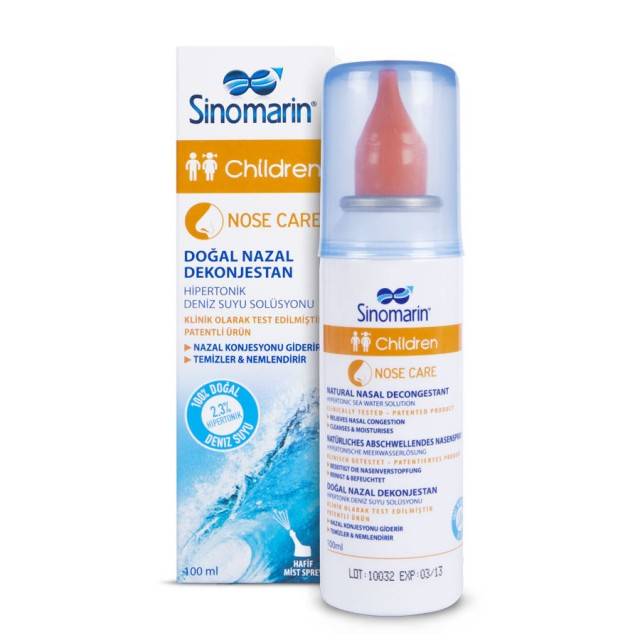 Sinomarin Children Hypertonic, Nasal Spray, 100ml x 1m+