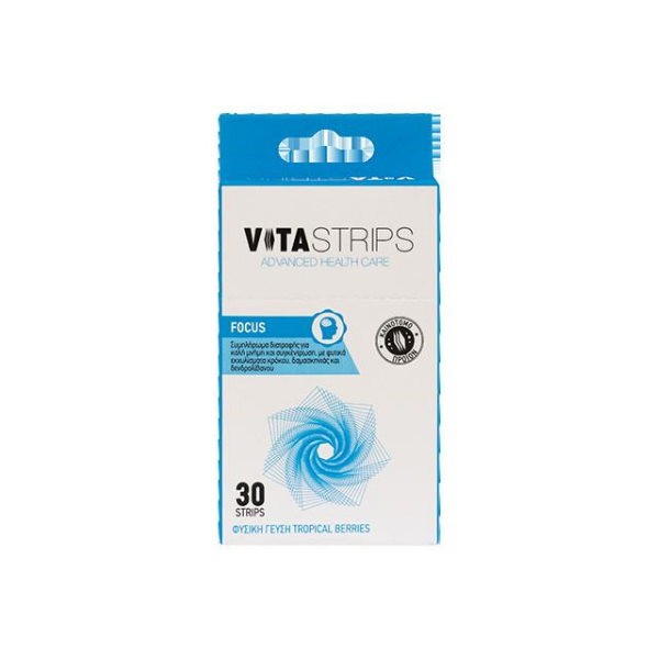 Vitastrips Focus, Strips, 30