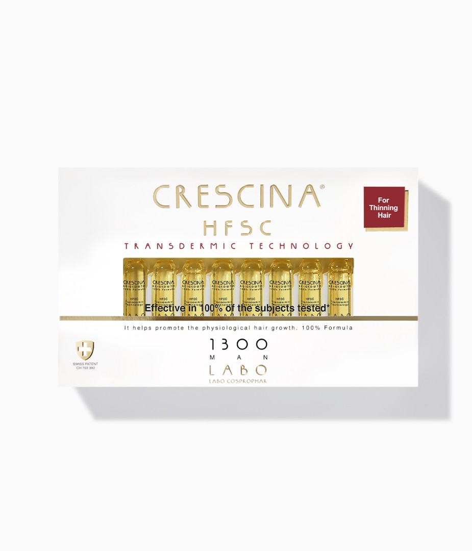 Crescina Man 1300 20+10amps, Ampoules