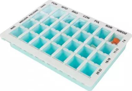 Medbox Weekly 4 Times A Day Pill, Box 7x4