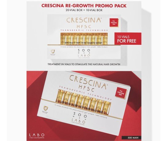 Crescina Man 500 10+10amp+shampoo, Ampoules