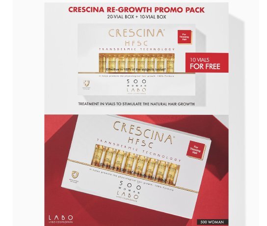 Crescina 500woman 20+10+amp, Ampoules