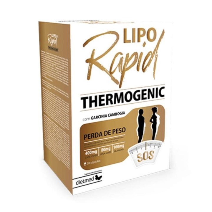 Dietmed Liporapid Thermogenetic 30 Caps, Capsules