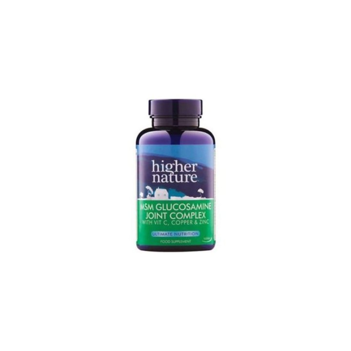 Higher Nature  M S M Glucosamine Joint Complex, Tablets, 90