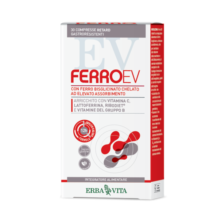 Erba Vita Ferro Ev Retard, Tablets, 30