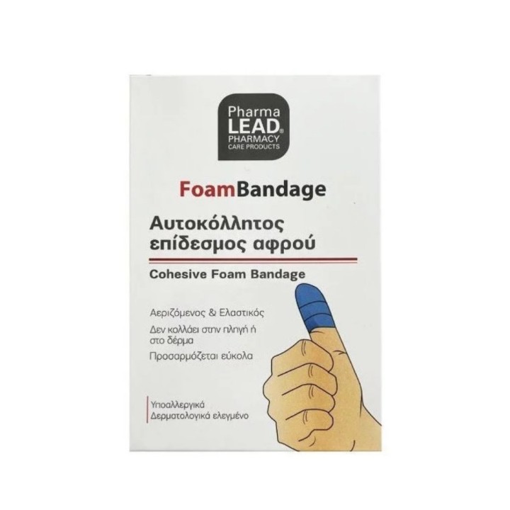 Pharmalead Foam Blue, Bandage 6cmx1m