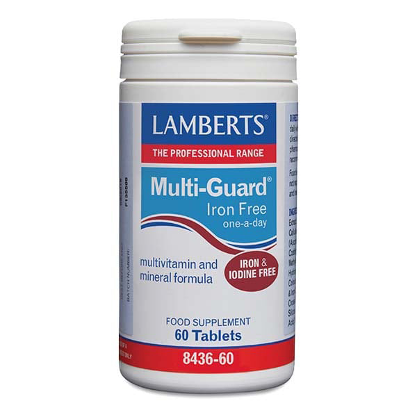 Lamberts Multi - Guard Iron Free, Tablets, 60