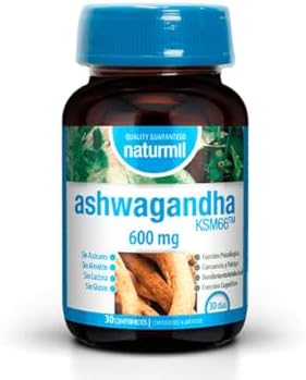 Naturmil Ashwagandha Ksm 66 600 Mg 30 Caps, Capsules