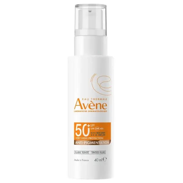 Avene Spf50+ Anti - Pigmentation Tinted + Aza Face, Fluid, 40ml