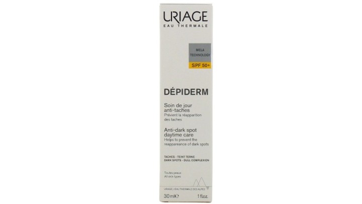 Uriage Depiderm Day Care Spf 50 30 Ml, Sun Cream