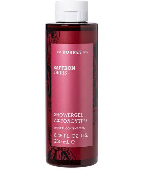 Korres Saffron Orris Shower, Gel, 250ml