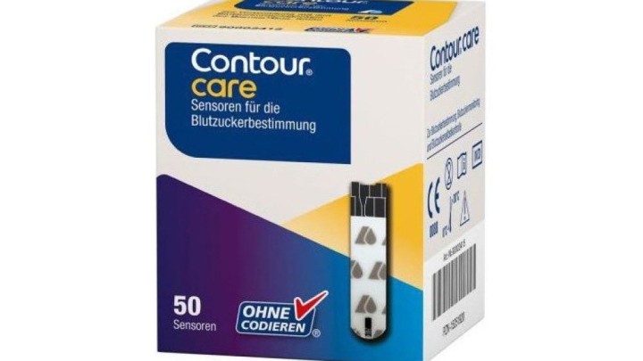 Contour Care Blood Glucose, Test Strips, 50