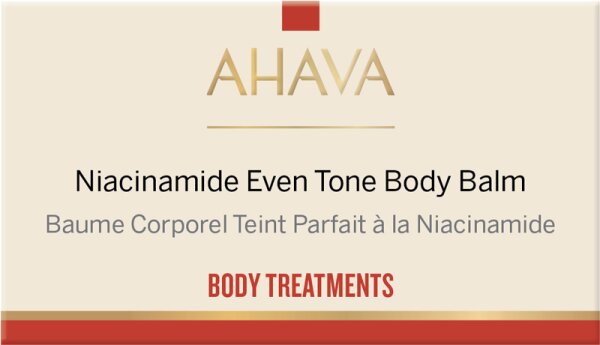 Ahava Niacinamide Even Tone Body Balm 220 Ml, Balm