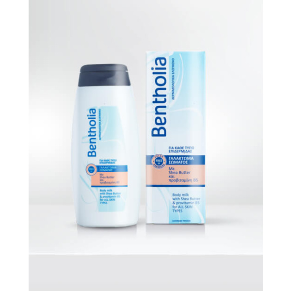 Bentholia Shea Butter & Provitamin B5, Body Milk, 200ml