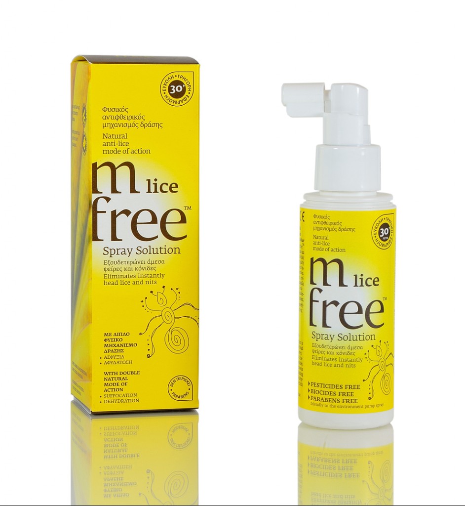 M Free Lice Spray Solution 100Ml