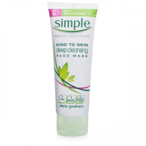 Simple Kind To Skin Deep Cleansing Face beauty mask  75 Ml