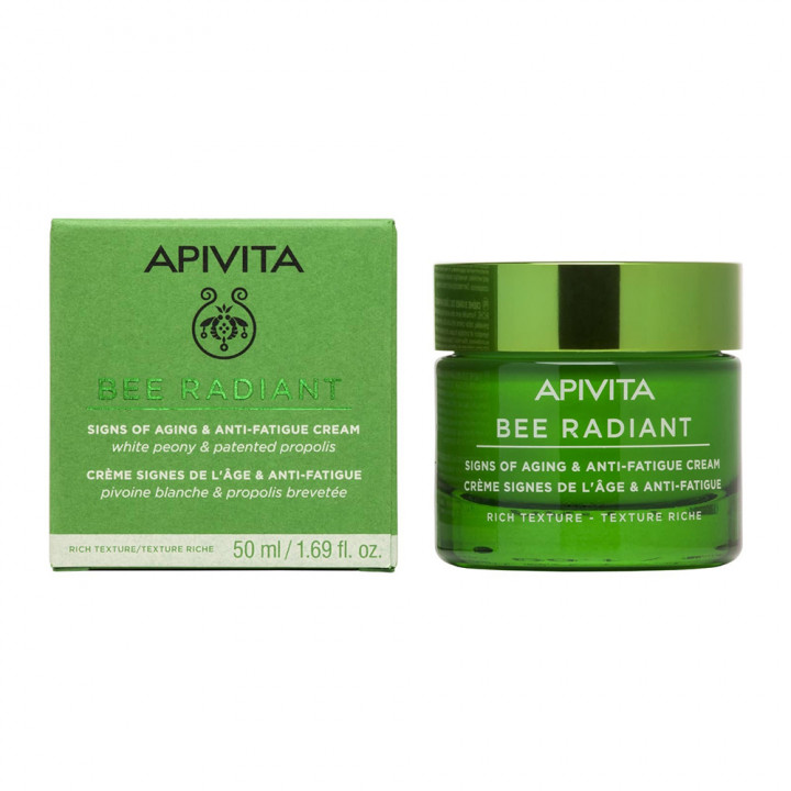 Apivita Bee Radiant Signs Of Ageing & Anti-Fatigue Cream 50ml