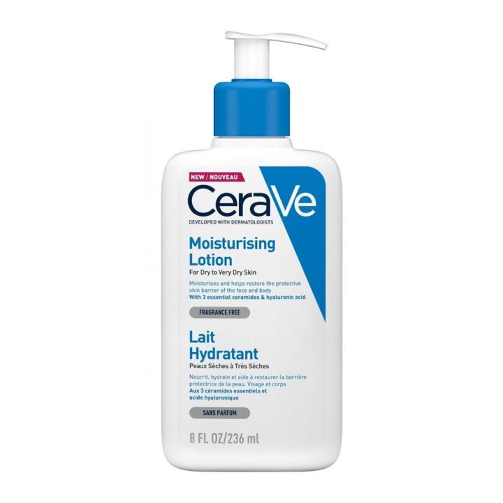 Cerave Moisturising Body Care Lotion Dry Very Dry Skin 236Ml