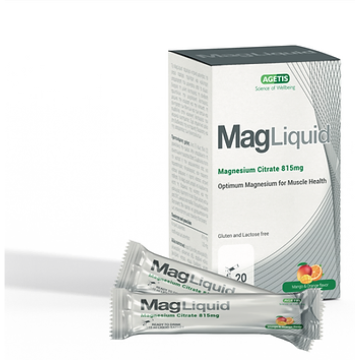 Agetis Mag Liquid Magnesium Citrate 615Mg 20x15ml