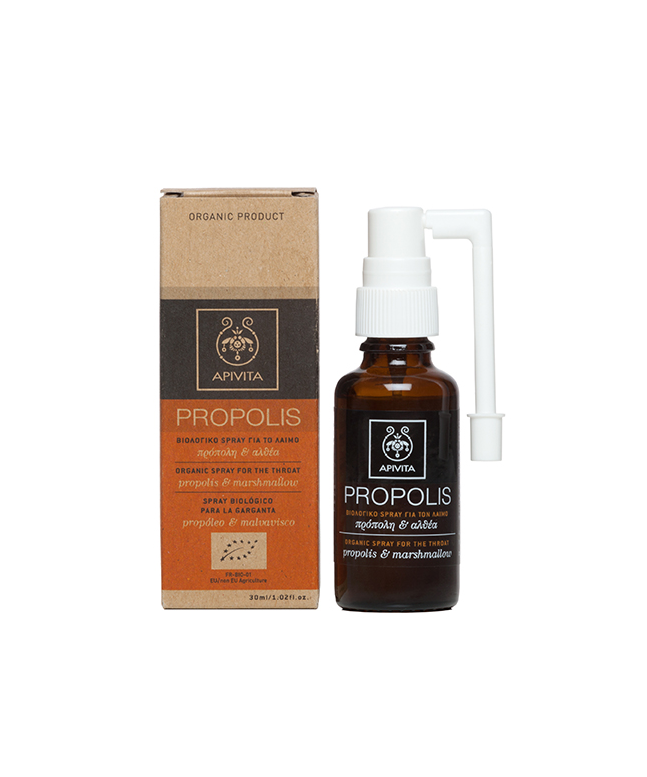 Propolis Organic Spray For Throat With Propolis 30ml