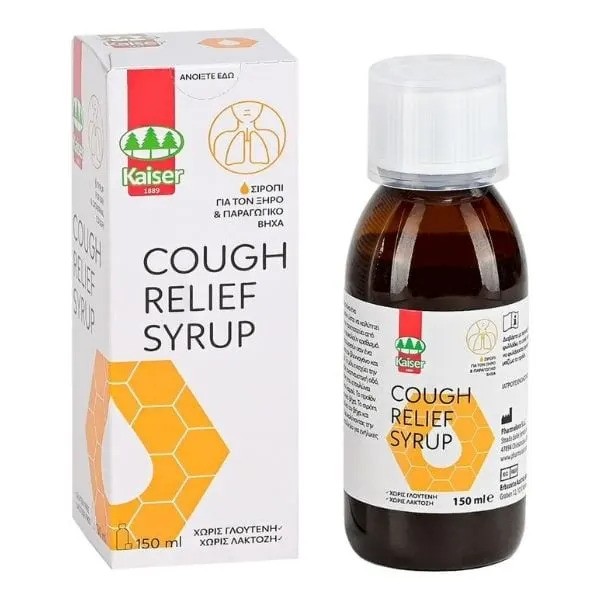 Kaiser Dry & Productive Cough Relief Syrup 150Ml