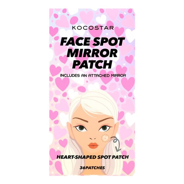 Kocostar Heart Shaped Face Spot Mirror Patch 36Pcs