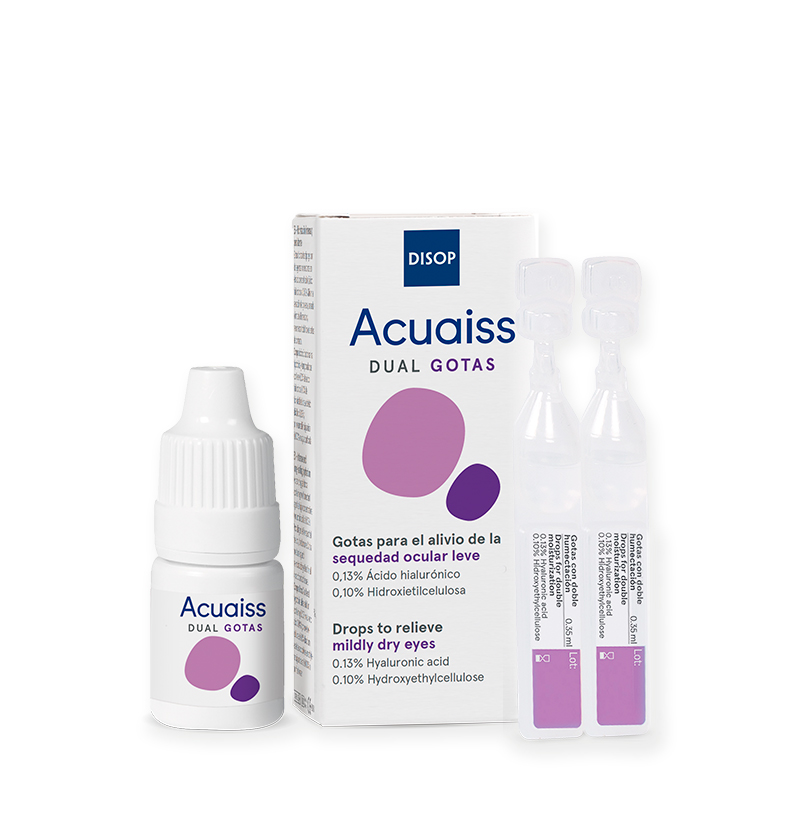 Disop Acuaiss Dual Gel, Eye Drops, 10Ml
