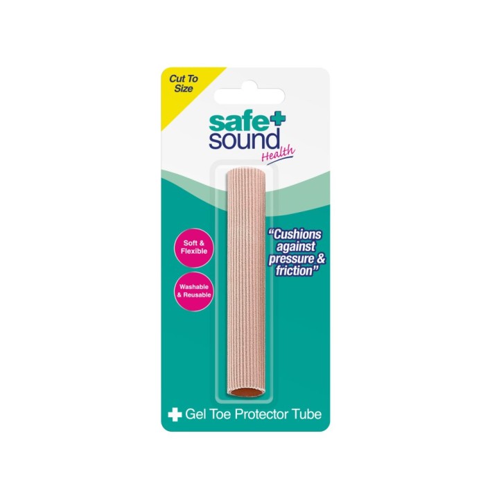 Safe + Sound Gel Toe Protector Tube 10 Cm