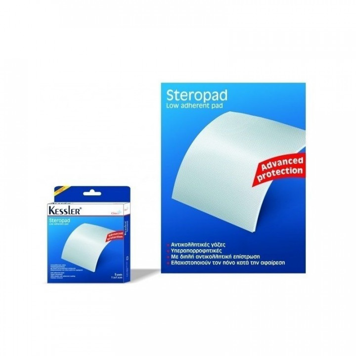 Kessler Steropad Pad 5 X 5Cm 5 Pieces