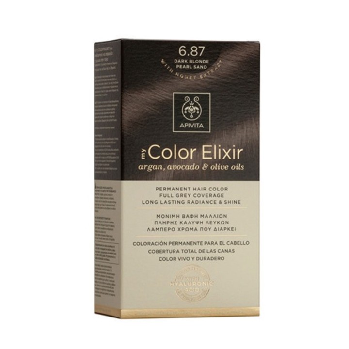 Apivita My Color Elixir 6.87 Dark Pearl Blonde Beige