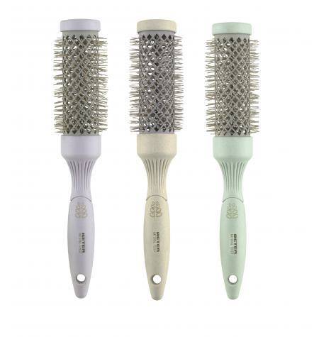 BETTER NATURAL FIBER CERAMIC THERMAL BRUSH VARIOUS COLORS 1PIECE