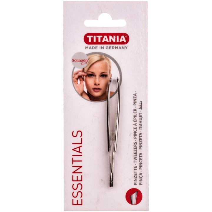 Titania Tweezers Slanted T-1066/ Tsimpida
